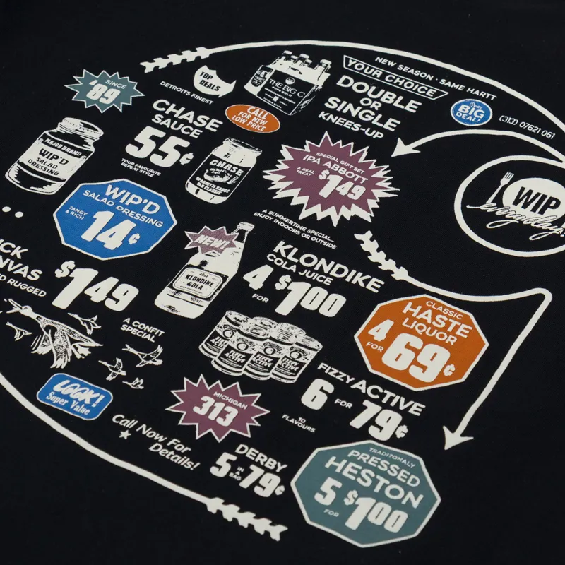 Carhartt WIP Catalogue C Logo T Shirt Black-4