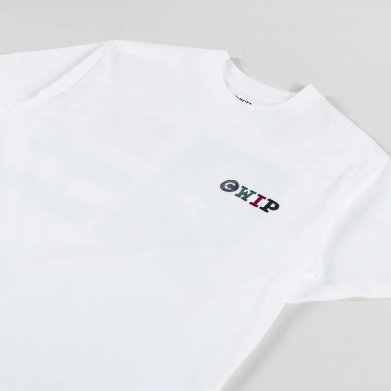 Carhartt WIP Flags T Shirt White-3