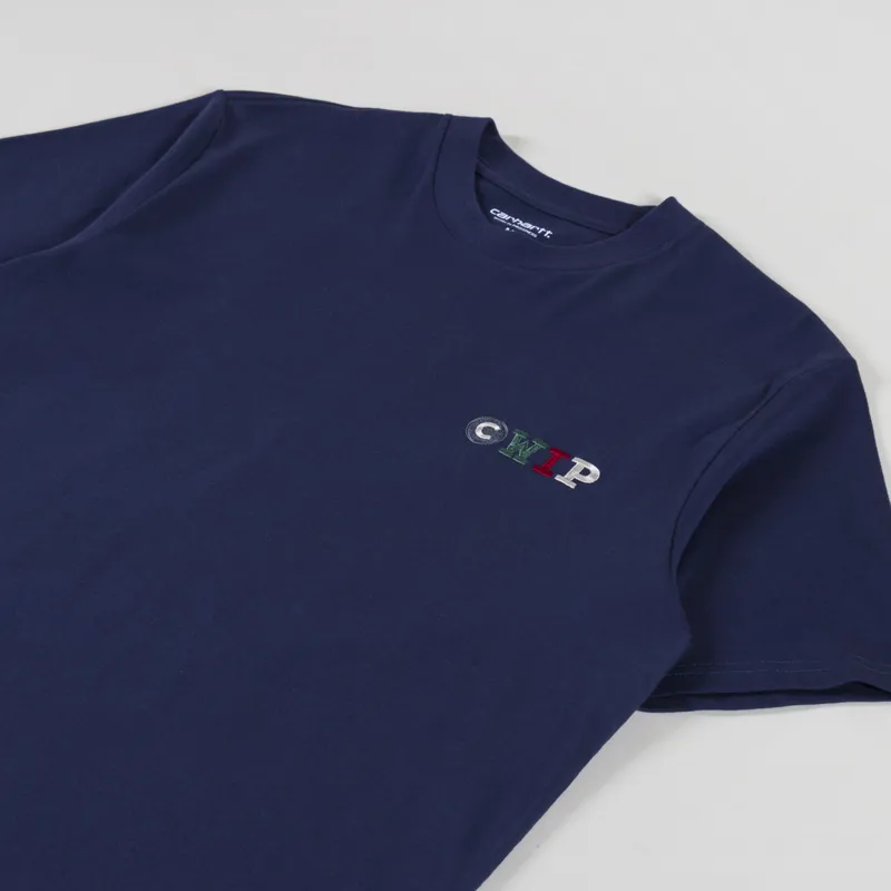 Carhartt WIP Flags T Shirt Space-3