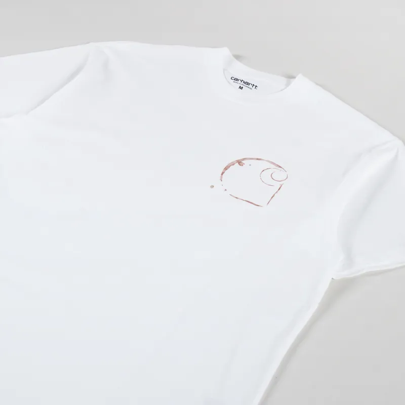Carhartt WIP Java T Shirt White-1
