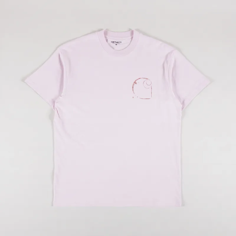 Carhartt WIP Java T Shirt Air Pink