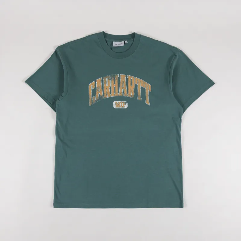 Carhartt WIP Lecture T Shirt Silver Pine