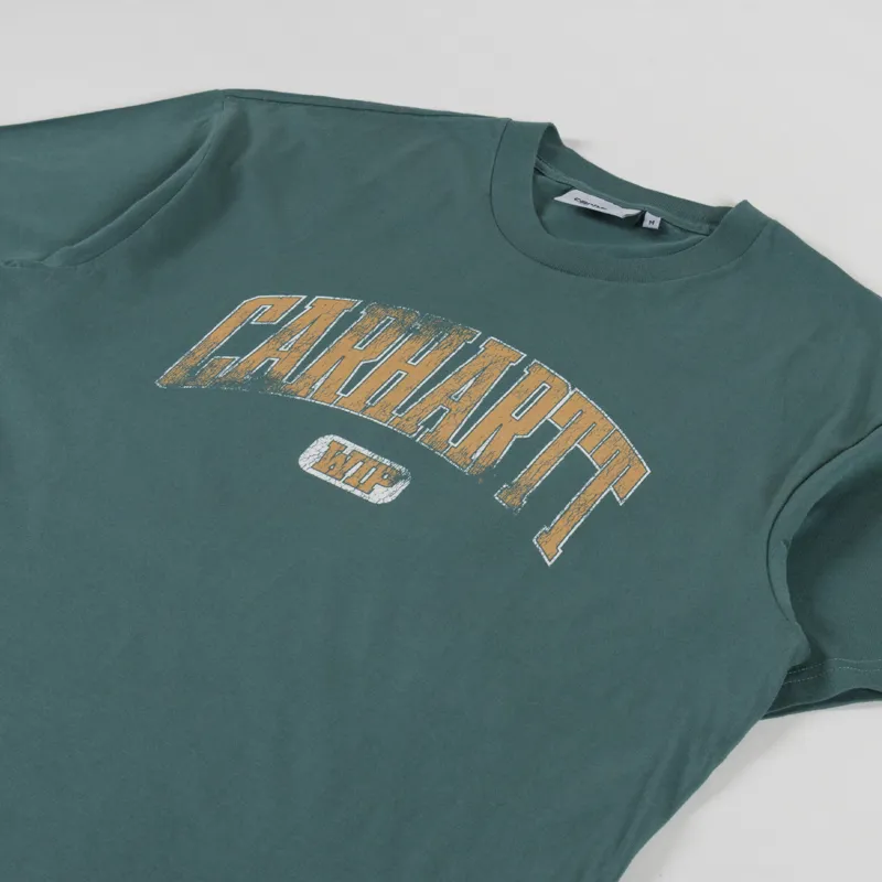 Carhartt WIP Lecture T Shirt Silver Pine-1