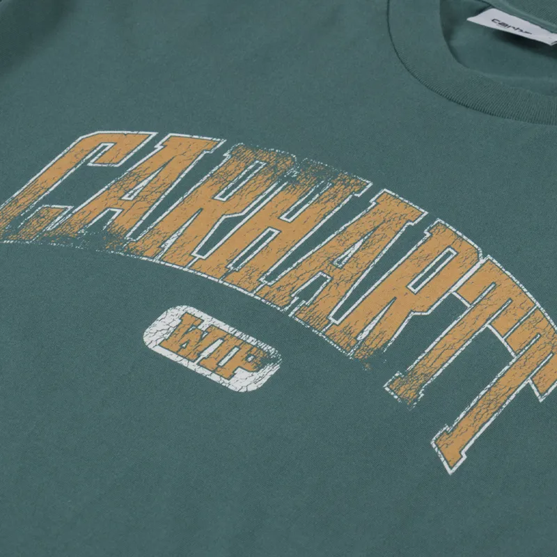 Carhartt WIP Lecture T Shirt Silver Pine-2