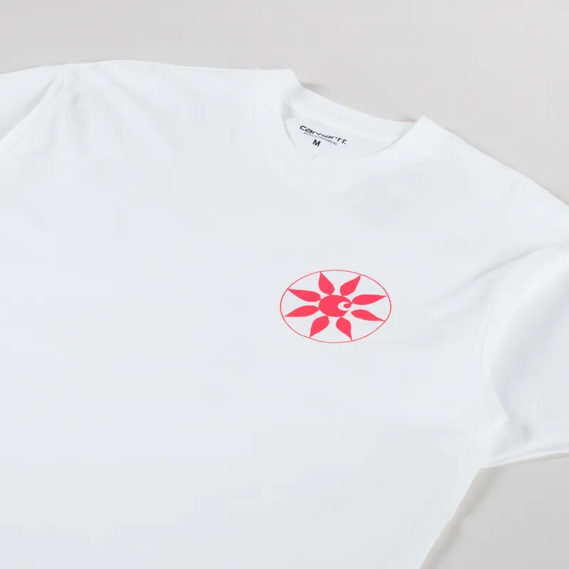 Carhartt WIP Senses T Shirt White-3