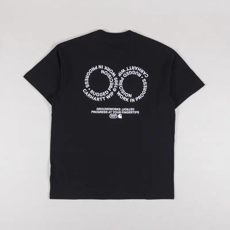 Carhartt WIP Rotation T Shirt Black White