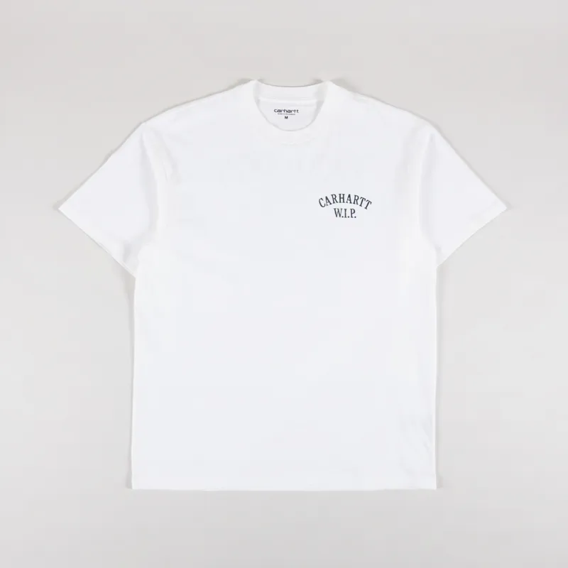 Carhartt WIP Cabinetry T Shirt White Black-1