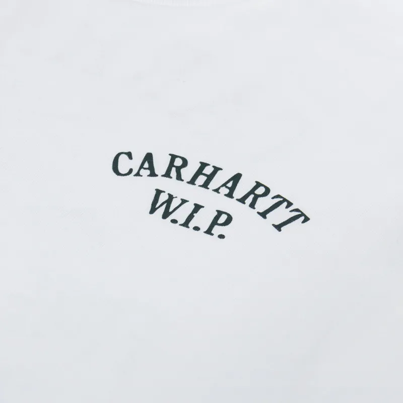 Carhartt WIP Cabinetry T Shirt White Black-5