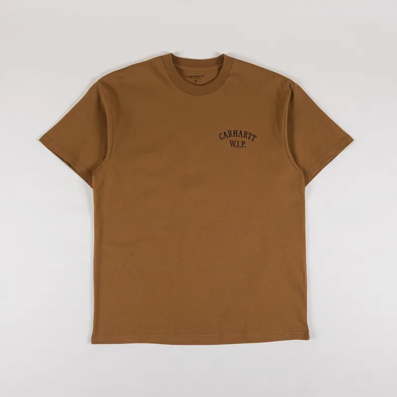 Carhartt WIP Cabinetry T Shirt Hamilton Brown Black-1