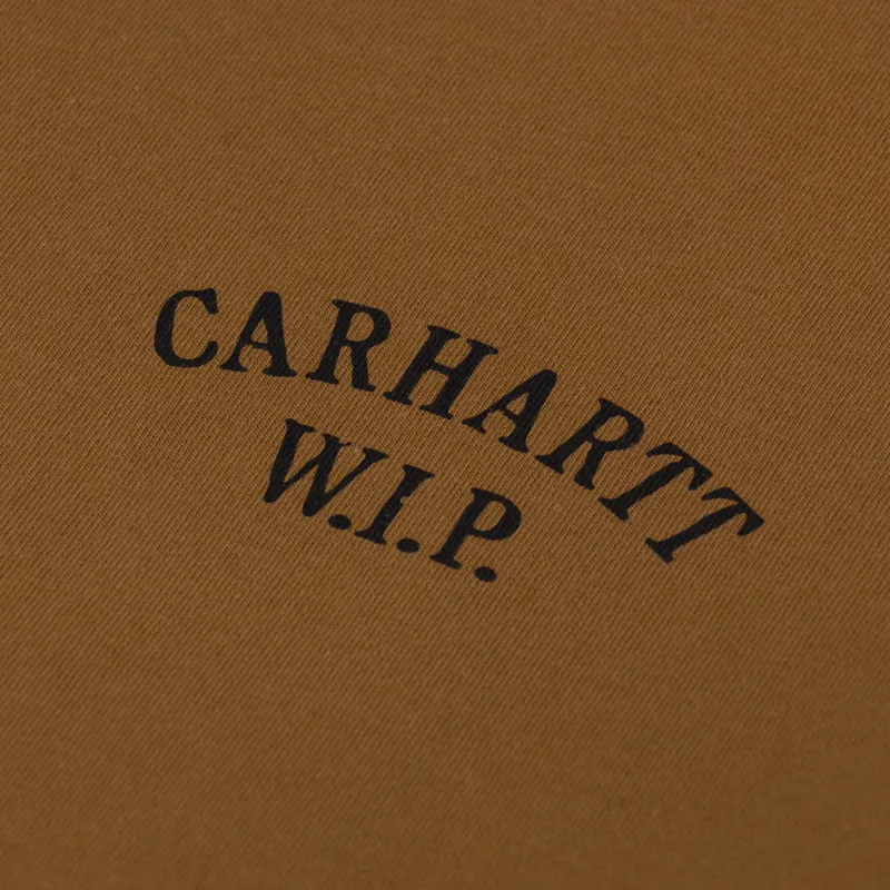 Carhartt WIP Cabinetry T Shirt Hamilton Brown Black-5