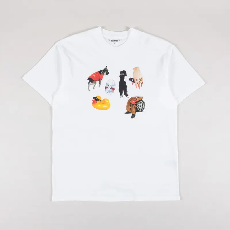 Carhartt WIP Jacob Rochester T Shirt White