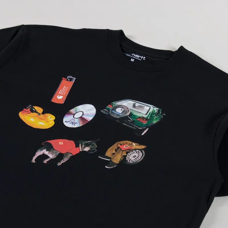 Carhartt WIP Jacob Rochester T Shirt Black-1