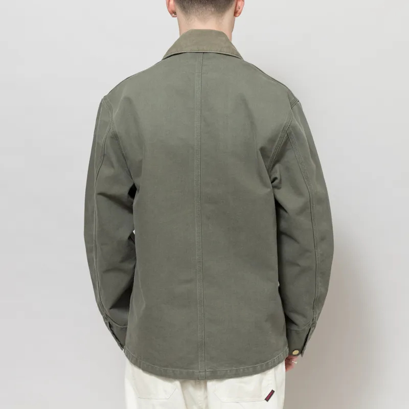 Carhartt WIP Michigan Summer Coat Leaf Stone Canvas-2