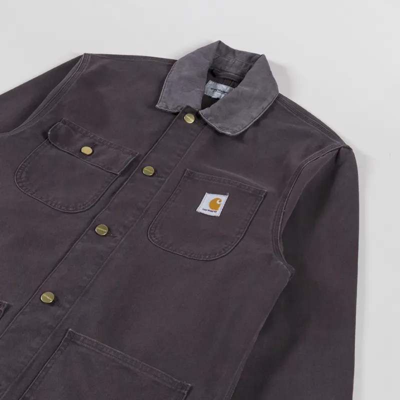 Carhartt WIP Michigan Summer Coat Shale Stone Canvas-2