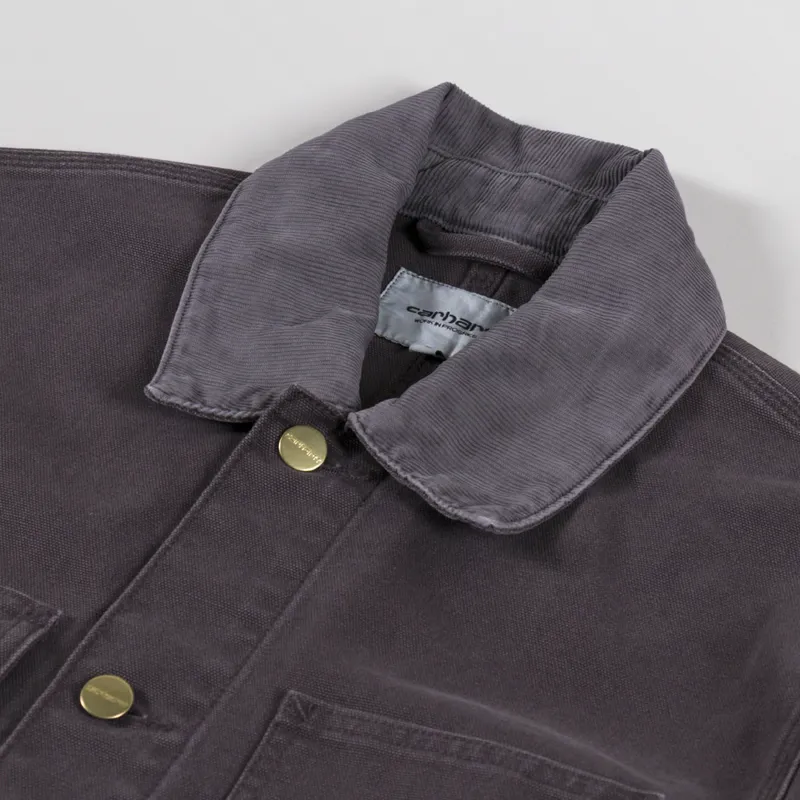 Carhartt WIP Michigan Summer Coat Shale Stone Canvas-4