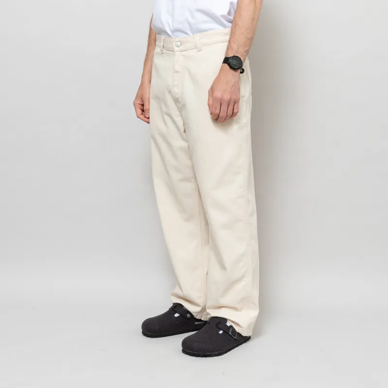 Carhartt WIP Drewe Pants Natural Rinsed-1