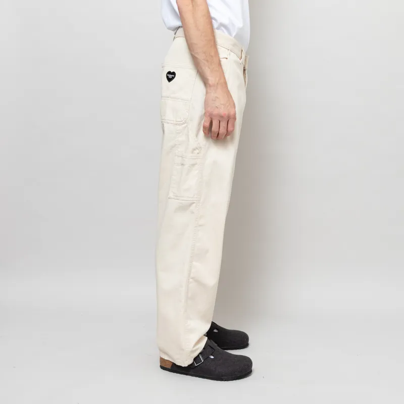 Carhartt WIP Drewe Pants Natural Rinsed-4