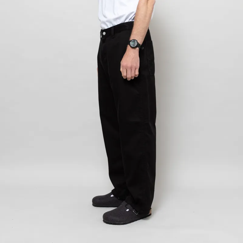 Carhartt WIP Drewe Pants Black Rinsed-1