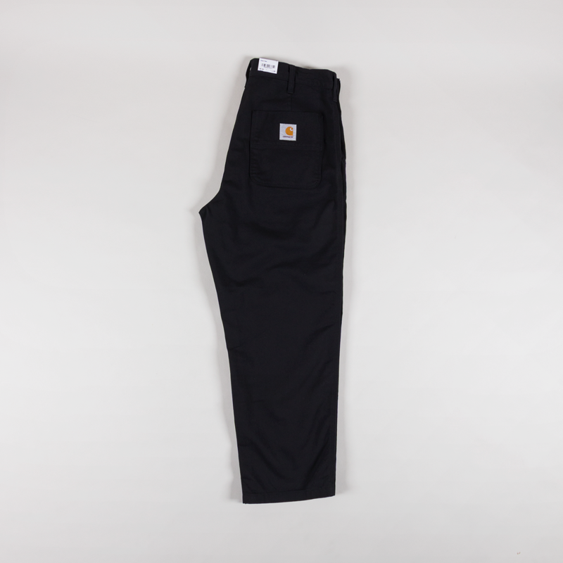 Carhartt WIP Albert Pant Black Rinsed Fountain Twill-2