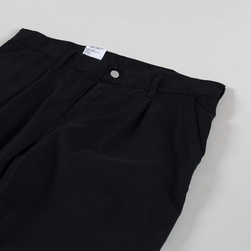 Carhartt WIP Albert Pant Black Rinsed Fountain Twill-6