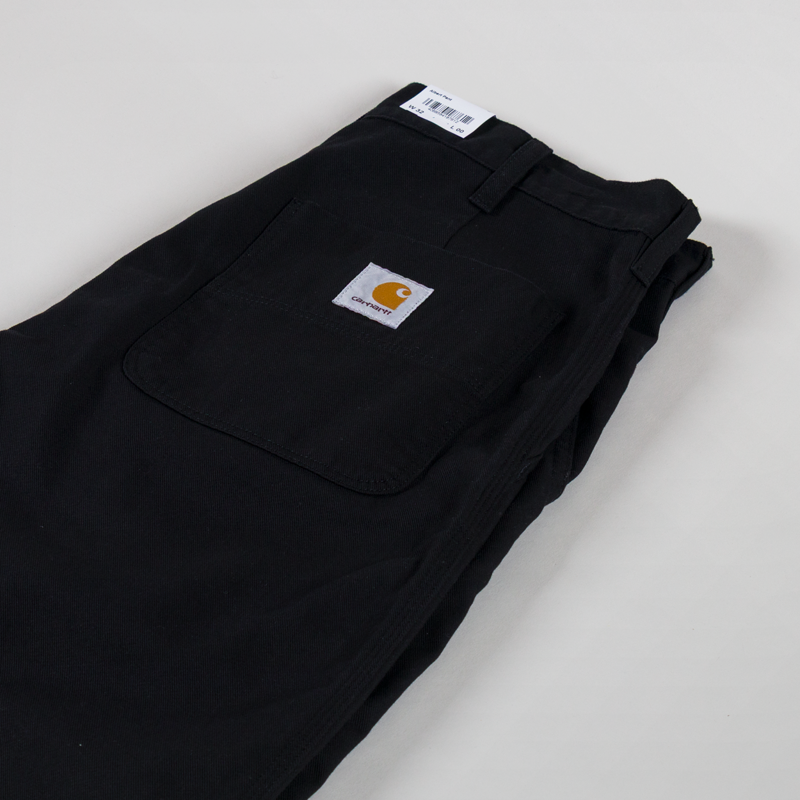 Carhartt WIP Albert Pant Black Rinsed Fountain Twill-3