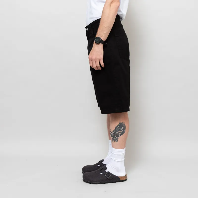 Carhartt WIP Landon Shorts Black Garment Dyed-2