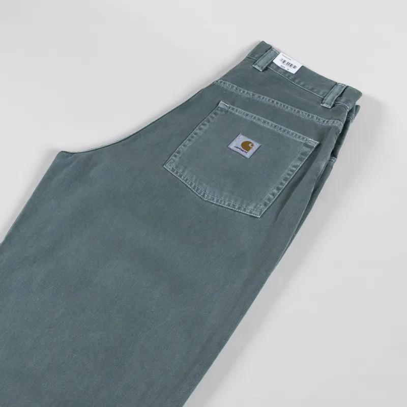 Carhartt WIP Brandon Pants Silver Pine Stone Dyed-5