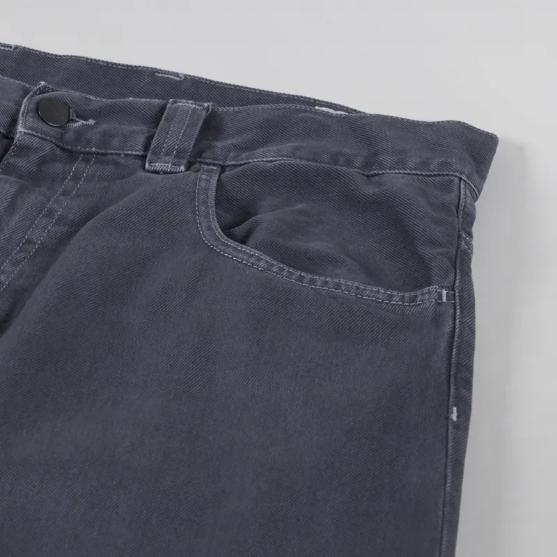 Carhartt WIP Brandon Pants Graphite Stone Dyed-8