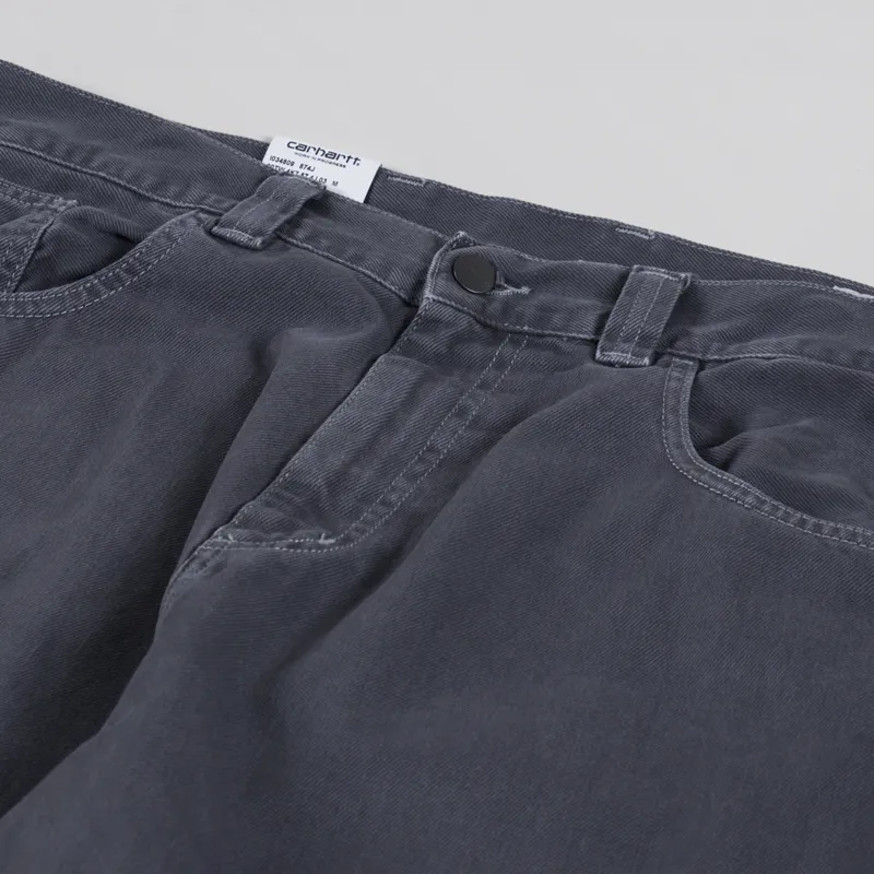 Carhartt WIP Brandon Pants Graphite Stone Dyed-9
