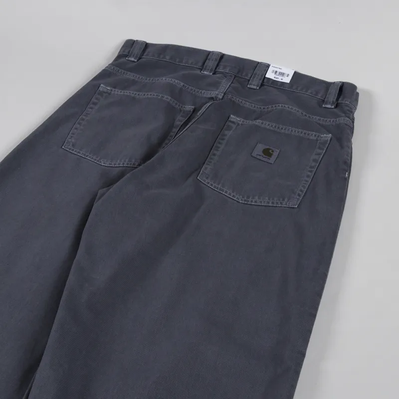 Carhartt WIP Brandon Pants Graphite Stone Dyed-3