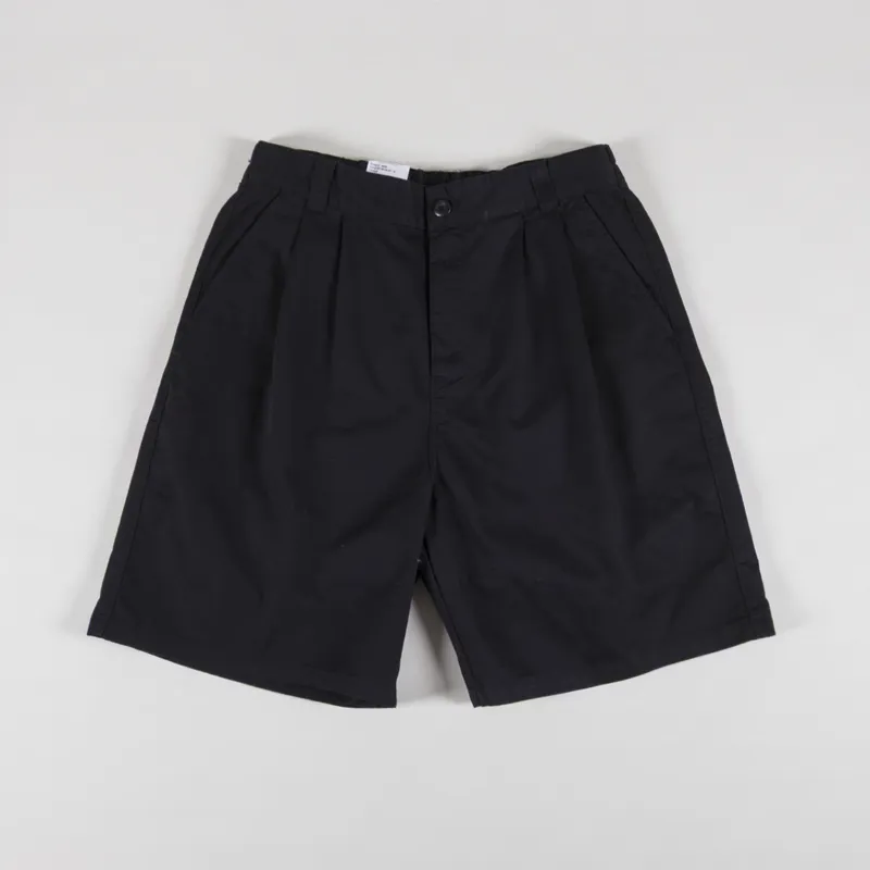 Carhartt WIP Marv Shorts Black Stone Washed