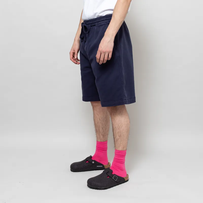 Carhartt WIP Floyde Shorts Blue Garment Dyed-1