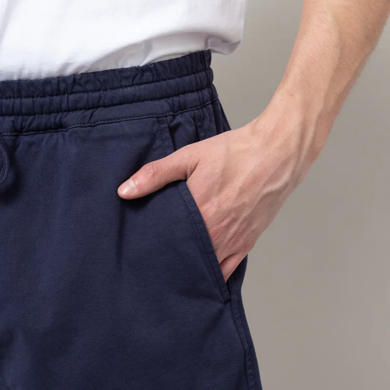 Carhartt WIP Floyde Shorts Blue Garment Dyed-6