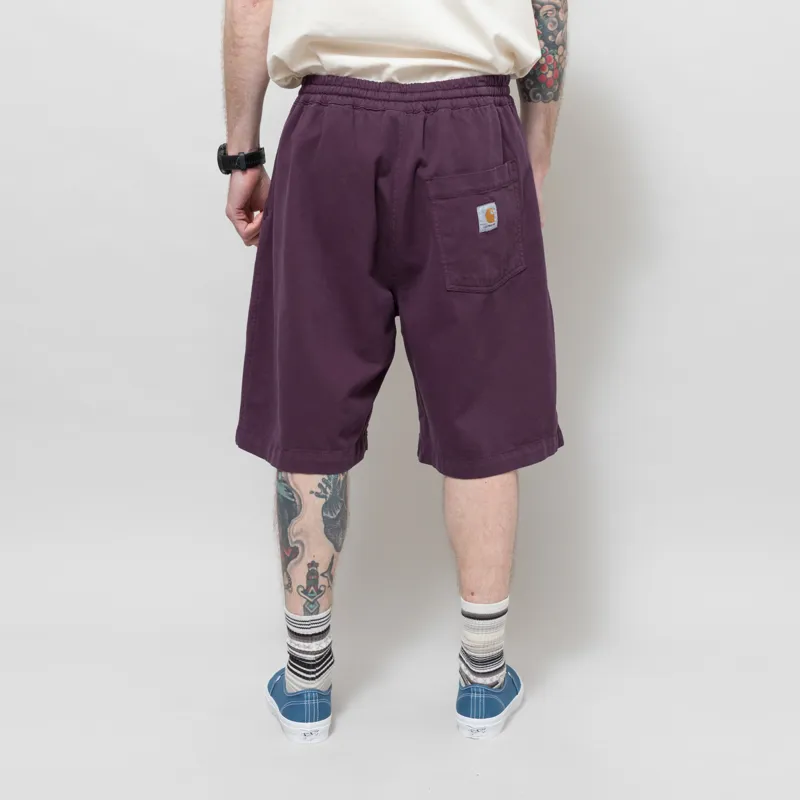 Carhartt WIP Floyde Shorts Cozy Purple-2