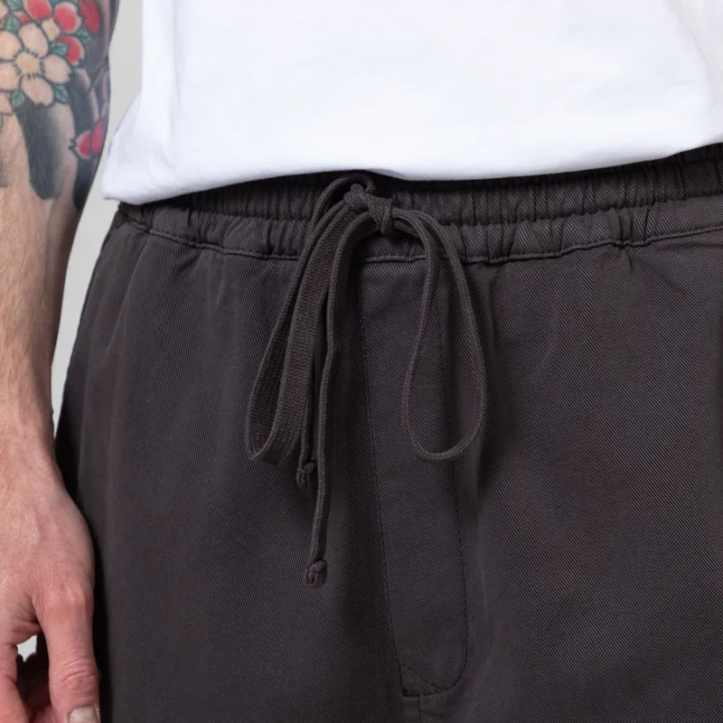 Carhartt WIP Floyde Shorts Graphite Garment Dyed-5