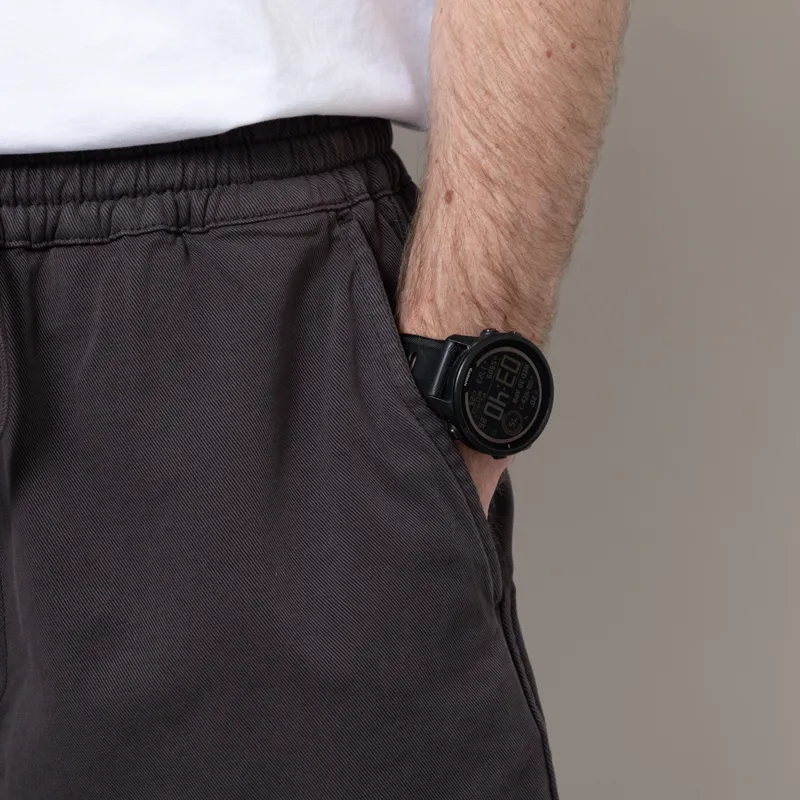 Carhartt WIP Floyde Shorts Graphite Garment Dyed-6