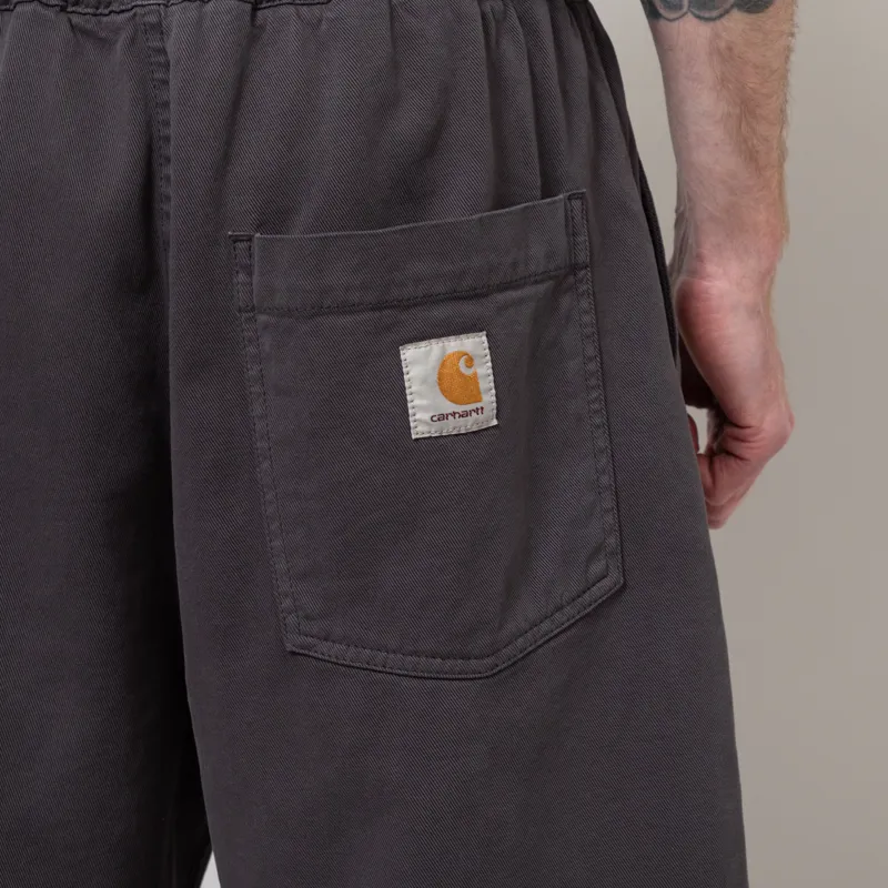 Carhartt WIP Floyde Shorts Graphite Garment Dyed-7