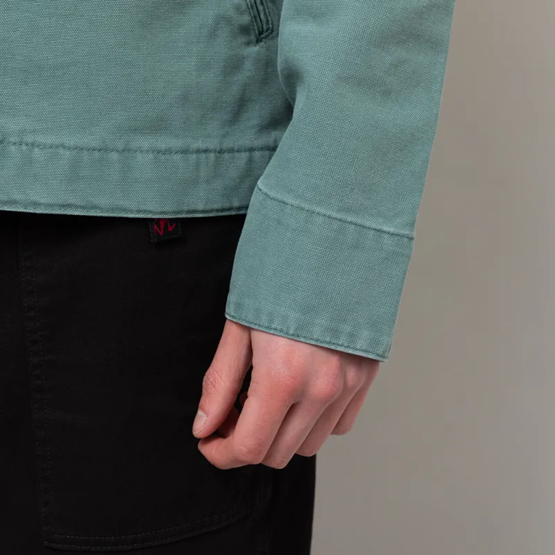 Carhartt WIP Detroit Jacket Silver Pine Stone Canvas-7