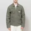 Carhartt WIP Detroit Jacket Leaf Stone Canvas