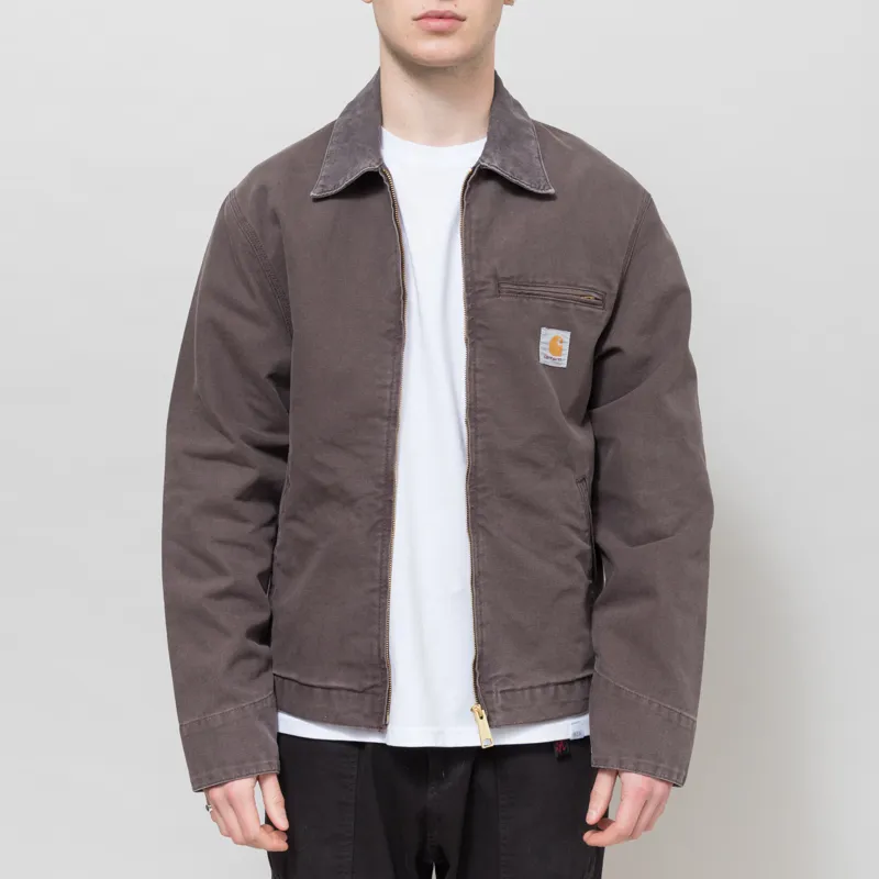 Carhartt WIP Detroit Jacket Shale Stone Canvas