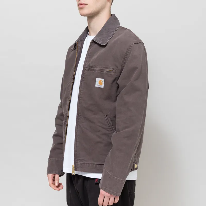Carhartt WIP Detroit Jacket Shale Stone Canvas-1