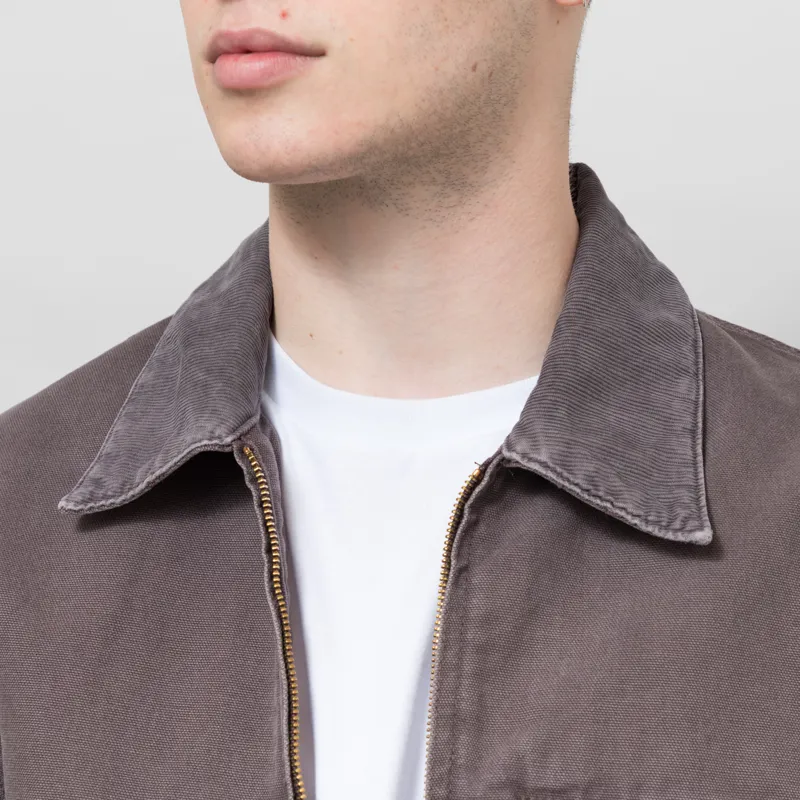 Carhartt WIP Detroit Jacket Shale Stone Canvas-3