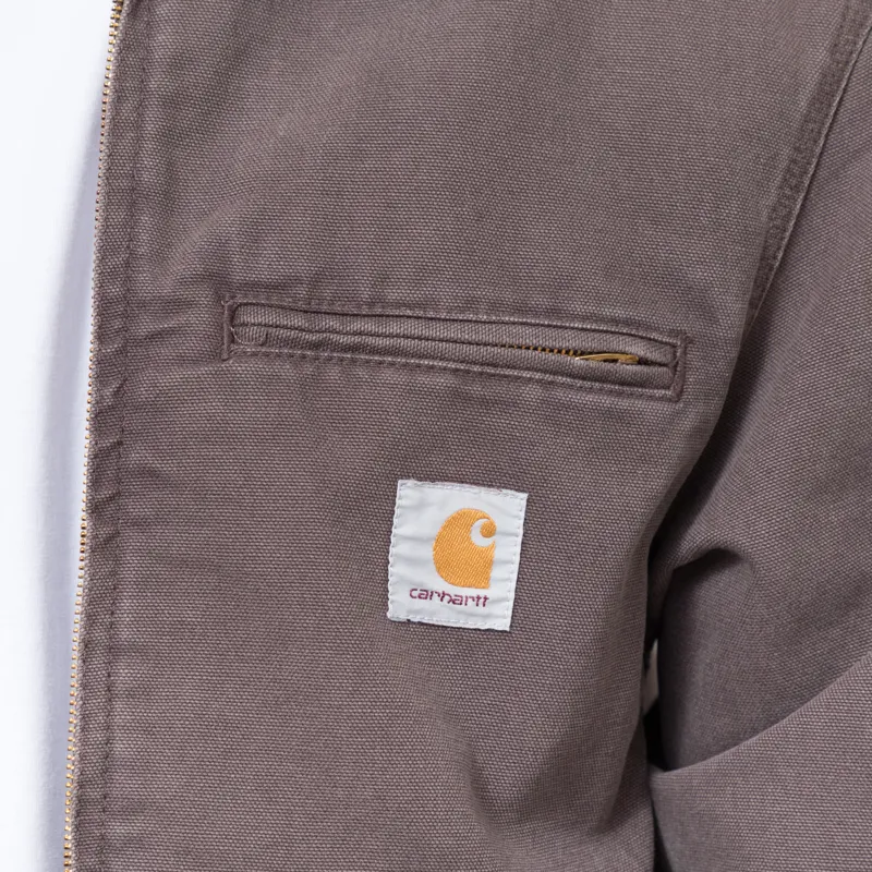 Carhartt WIP Detroit Jacket Shale Stone Canvas-4