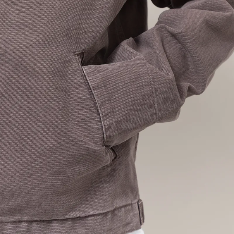 Carhartt WIP Detroit Jacket Shale Stone Canvas-8