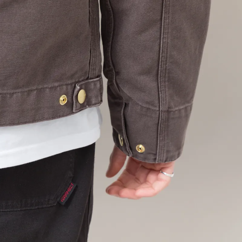 Carhartt WIP Detroit Jacket Shale Stone Canvas-9