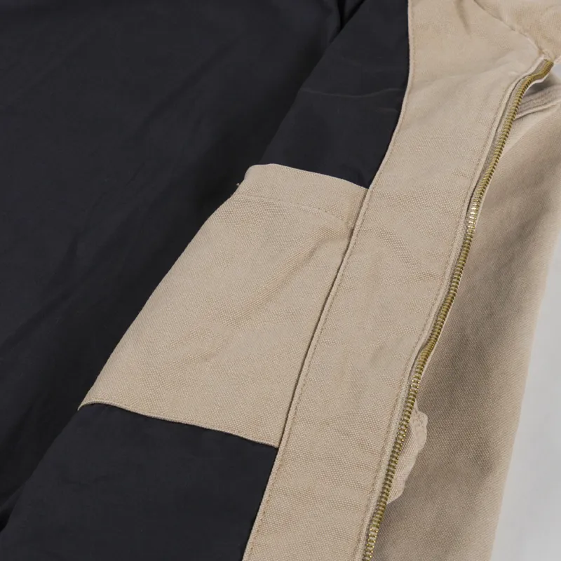 Carhartt WIP OG Active Jacket Dusty H Brown Stone Canvas-9