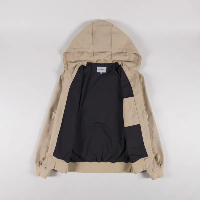 Carhartt WIP OG Active Jacket Dusty H Brown Stone Canvas-1