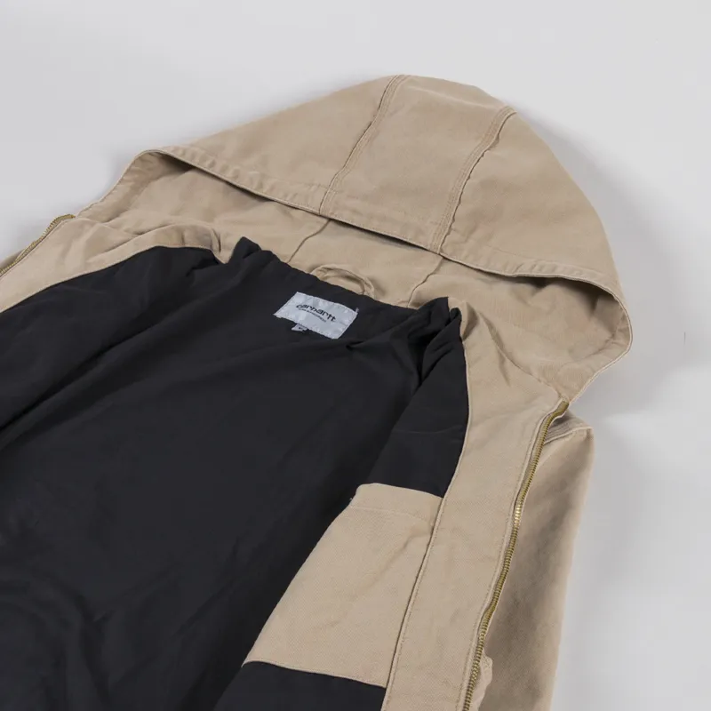 Carhartt WIP OG Active Jacket Dusty H Brown Stone Canvas-4