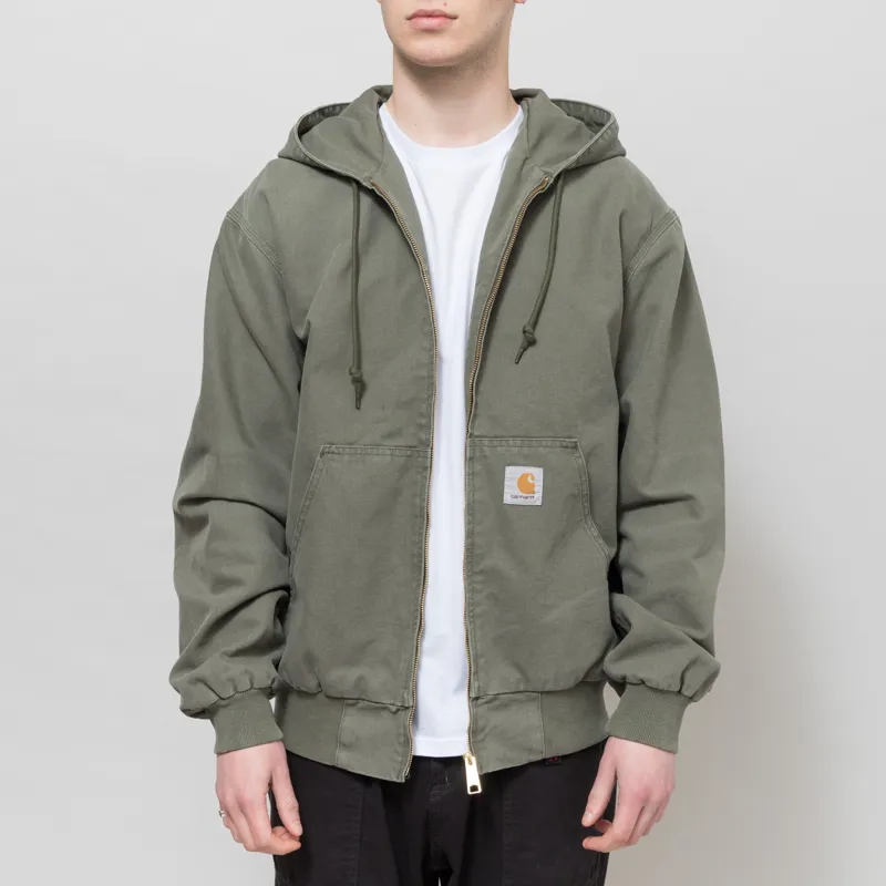 Carhartt WIP OG Active Jacket Leaf Stone Canvas