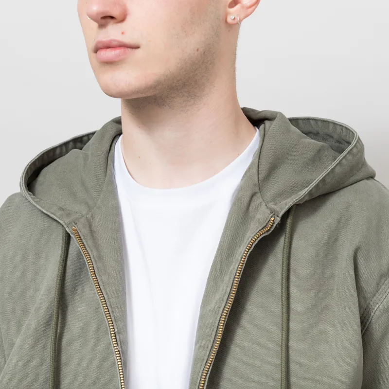Carhartt WIP OG Active Jacket Leaf Stone Canvas-3